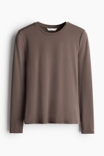 Long-sleeved Microfiber Top