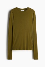 Pima Cotton Jersey Top