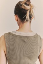 Silk-blend Tank Top