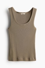 Silk-blend Tank Top